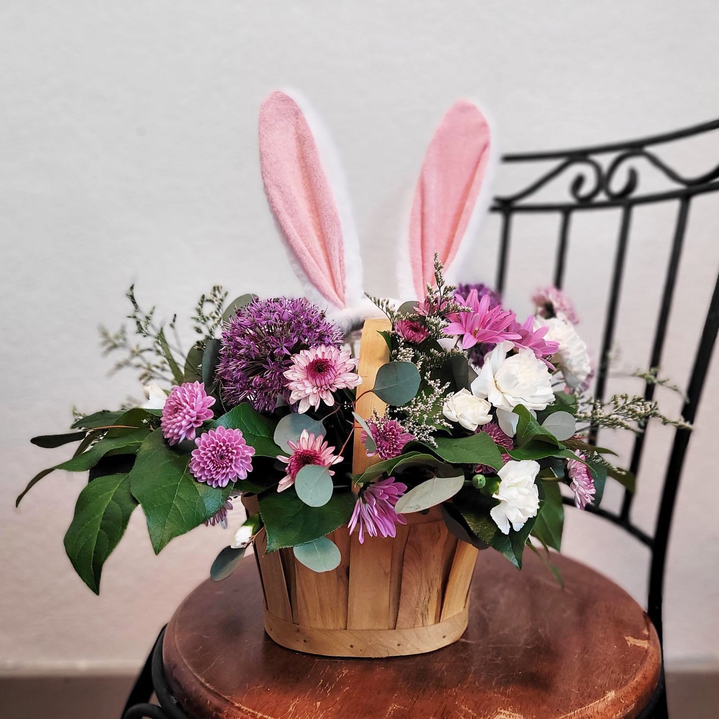 Bunny Ear Basket Arrangement