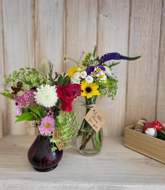 "Gratitude" Mini Vase Bouquet