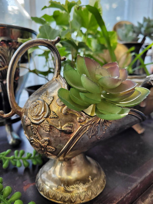 Silver Plated Sugar Scuttle