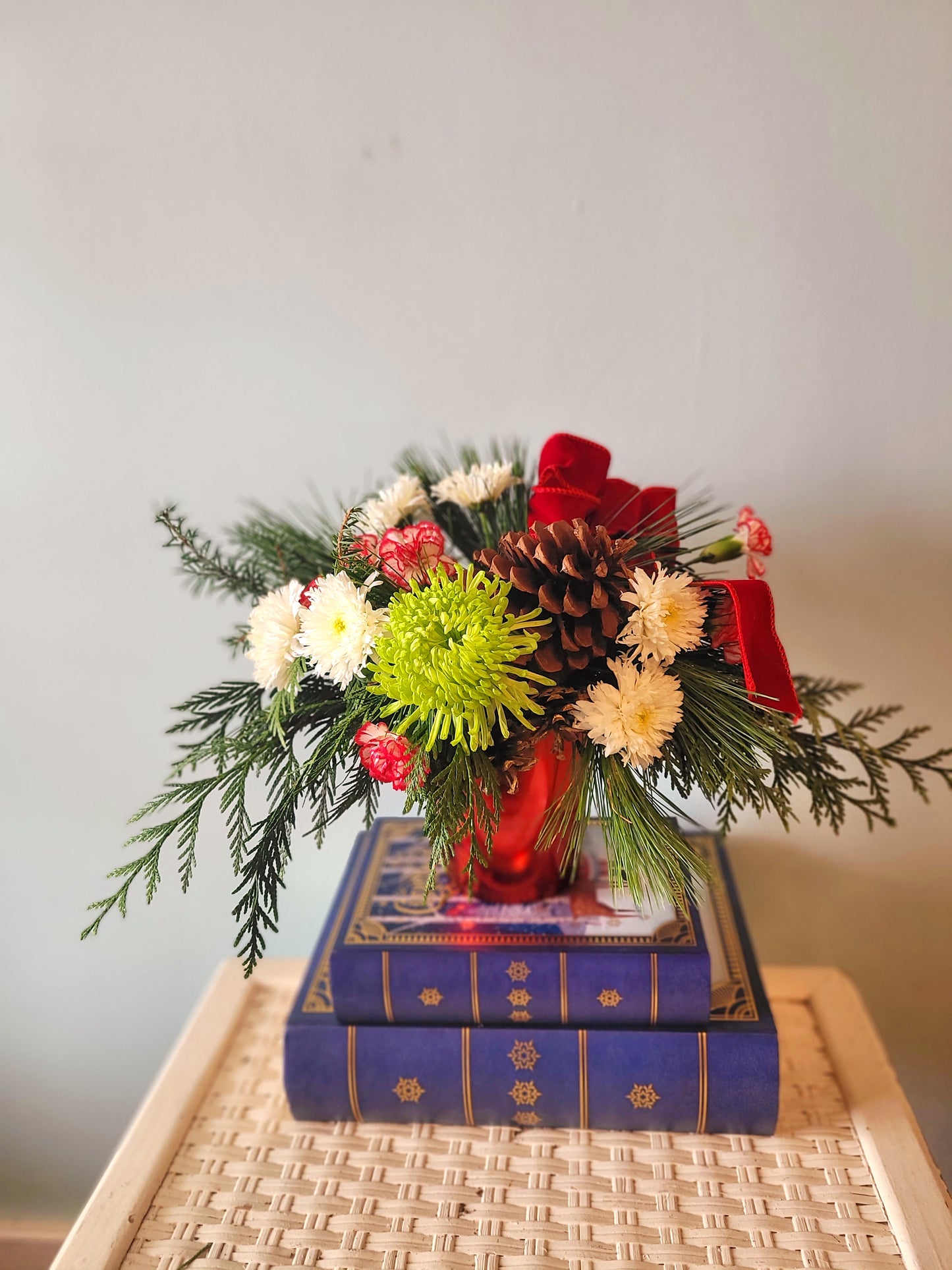 Petite Pot Christmas Arrangement